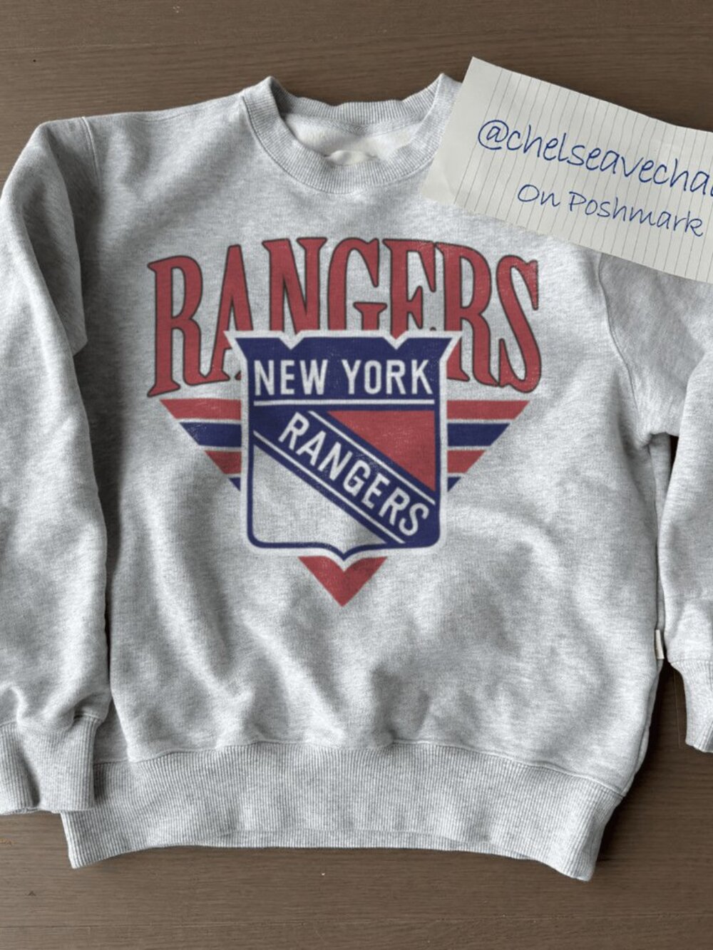 Vintage New York Rangers Hockey Sports Sweatshirt, Retro NHL Shirt For Men Women